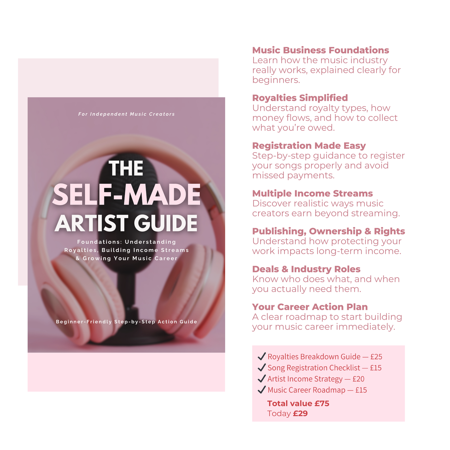The Self-Made Artist Guide - For Independent Music Creators